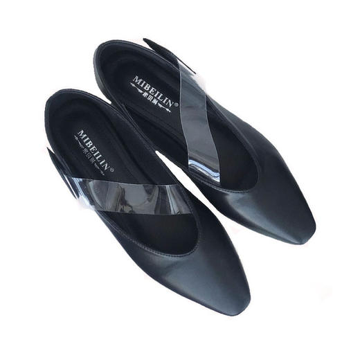 【服饰鞋包】春秋季复古平底鞋女单鞋秀气百搭方头女鞋 商品图4