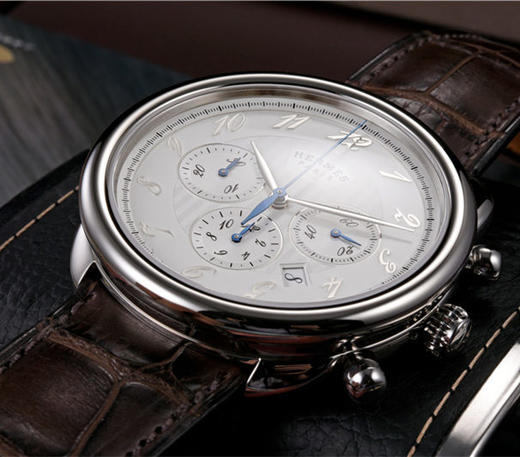 爱马仕 Hermès Arceau系列男士自动机械表 AR4.910.220/MHA 商品图5