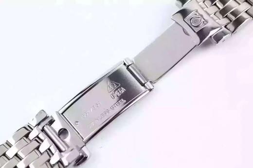 MKS欧米茄碟飞424.53.40.20.04.001，2500D全自动机械机芯，动力储备48小时，表径39.5毫米，精钢表壳，蓝宝石水晶玻璃，精钢镀金表带 商品图4