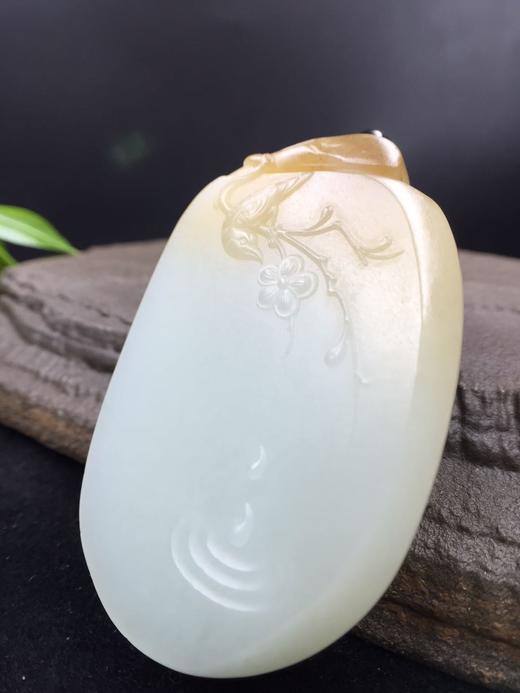【喜上眉梢】和田玉挂件 商品图1