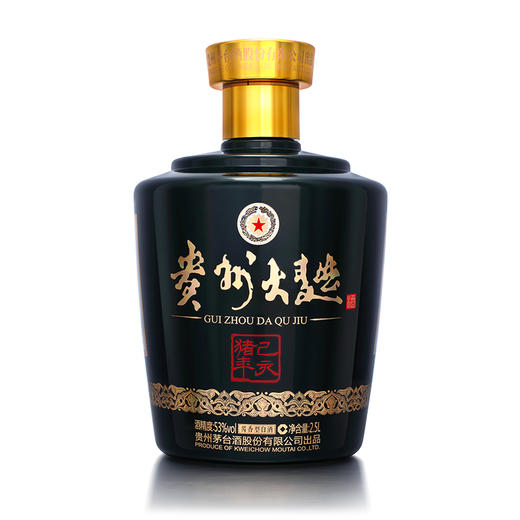 53度贵州大曲（己亥猪年）2.5L 单瓶 商品图1