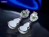 s925银镶和田玉白玉葫芦耳环 商品缩略图2