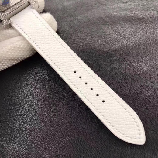 【满天星款】爱马仕 Hermes Heure H Double Jeu 系列腕表。香港DFS环球免税店新款上市。全新的镶嵌技巧及珐琅工艺，搪瓷面表盘 商品图7