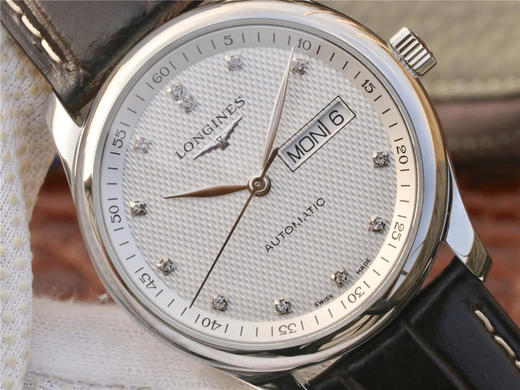 LG浪琴制表传统名匠系列L2.755.4.77.3男表，星期日历双历男表，瑞士进口ETA2836机芯，38.5mm.越巅峰，成就经典. 商品图4