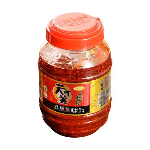 温江特产 天作美豆瓣酱  精良豆瓣酱1050g/瓶 商品图0