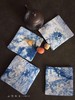 方形蓝染杯垫○山石方文 商品缩略图0