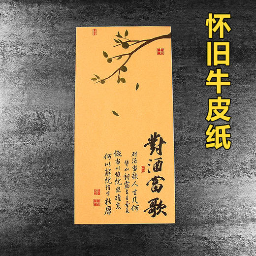 【图案1】全原创艺术纸24种图案/每包50张/每种图案三种纸质/玻璃磨砂意境纸/秀林艺术纸/怀旧牛皮纸全都有！ 商品图4