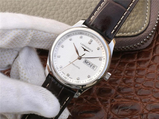 LG浪琴制表传统名匠系列L2.755.4.77.3男表，星期日历双历男表，瑞士进口ETA2836机芯，38.5mm.越巅峰，成就经典. 商品图3