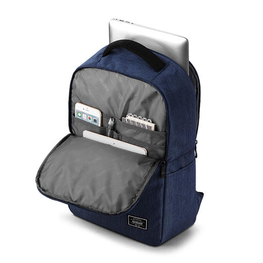 667 01021 美旅双肩背包 蓝色 商品图6