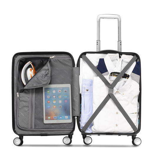 BB8 23001 四轮旋转拉杆箱 20寸 哑光棕色 商品图9