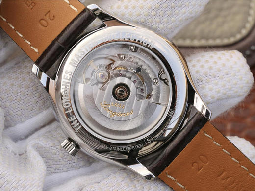 LG浪琴制表传统名匠系列L2.755.4.77.3男表，星期日历双历男表，瑞士进口ETA2836机芯，38.5mm.越巅峰，成就经典. 商品图6