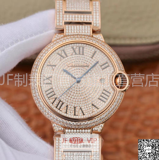 TW蓝气球满天星满钻版42mm大气球，将来原先1:1的制作的W69006Z2（全玫瑰金版）以及WE9009Z3（全白金版）进行全手工后镶钻处理，打造真正chaoji皇帝版蓝气球 商品图0