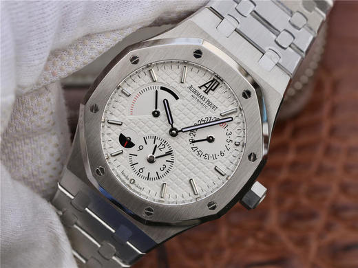 TWA爱彼皇家橡树26120，国外zui新玩物 终于有复刻解毒来了 双重时间 美联社 AP爱彼 皇家橡树 26120ST.OO.1220ST.01 复刻机芯Cal.2329/2 商品图3