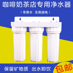 除水垢净水器 商用奶茶店咖啡店制冰机专用开水器过滤器滤水器