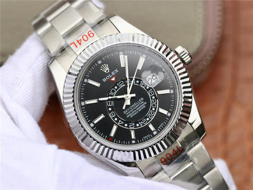 N劳力士蚝式恒动SKY-DWELLER m326934-0005，和正品一样内圈24小时真功能，拧动外圈就能调，这款经典瞩目的腕表专为环球旅行人士 商品图2