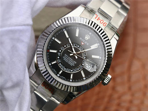 N劳力士蚝式恒动SKY-DWELLER m326934-0005，和正品一样内圈24小时真功能，拧动外圈就能调，这款经典瞩目的腕表专为环球旅行人士 商品图3