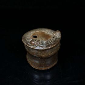 老竹砚滴