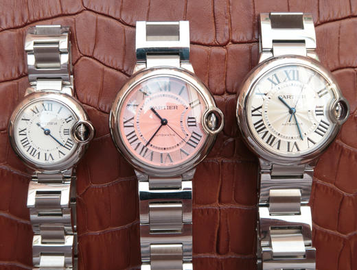 V6卡地亚蓝气球系列W6920046，36.6mm直径中性手表，女士手表，精钢表带，密底 商品图11