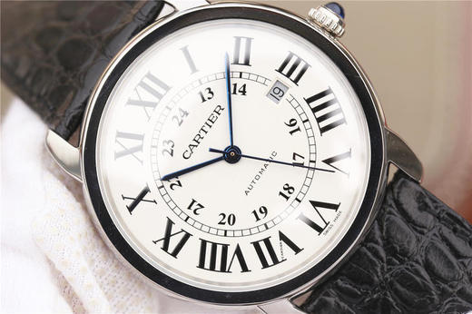 ZF卡地亚 Cartier（伦敦系列）W670101 经典款。正品原装开模，釆用9015机芯。SOLO系列腕表完美保留其经典的优雅与卡地亚特征 商品图3