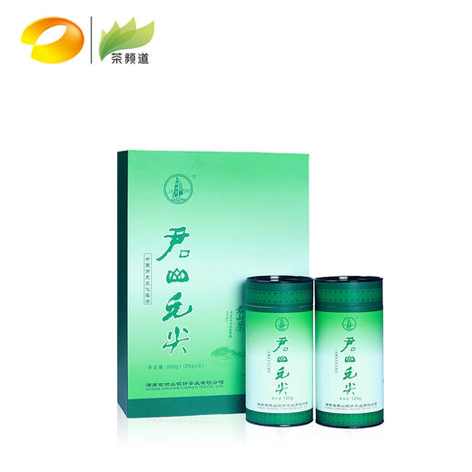 【2019新茶现货】绿茶 君山 2019君山毛尖绿茶 春茶头采礼盒装 250g 商品图0