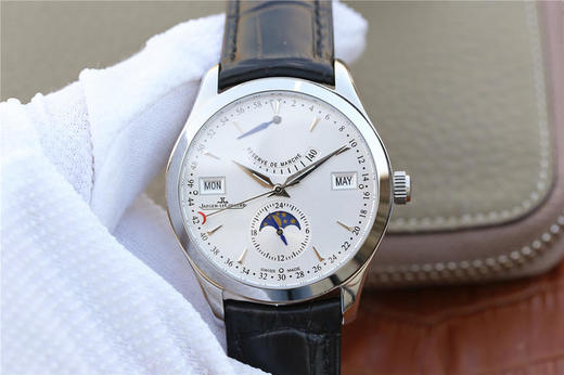 N积家大师系列Q151842A超级复刻机械腕表。 汇集动力 星期 月份 月相 功能同正品一致 超薄表径41×11mm 商品图1
