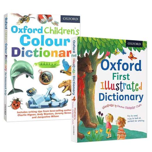 【2000词】牛津插画版单字词典2本组合 Oxford First Illustrated Dictionary/Oxford Children's Colour Dictionary 商品图0