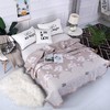 【床上用品】。火烈鸟夏凉被印花绗缝双人被子夏被空调被可水洗家纺夏被 商品缩略图0
