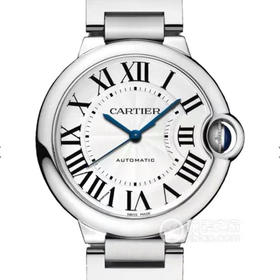 V6卡地亚蓝气球系列W6920046，36.6mm直径中性手表，女士手表，精钢表带，密底