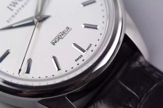 MKS万国复刻工程师系列IW323310。黑面/白面/蓝面/咖色面 ，定制原装cal：80111机芯！精钢外壳，牛皮表带，透底，男士，乱真 商品图8