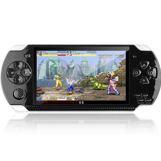 【游戏机】 *.X6街机版PSP掌上游戏机  4.3寸彩屏GBA NES怀旧掌机 商品图3