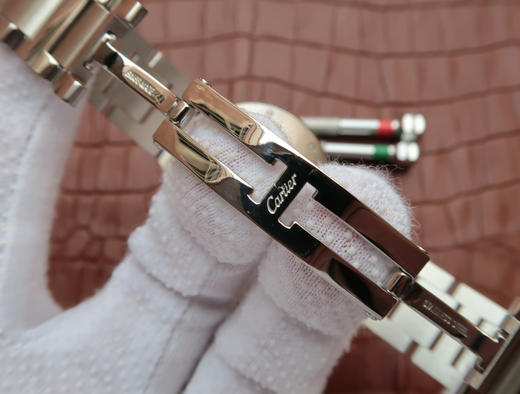 V6卡地亚蓝气球系列W6920046，36.6mm直径中性手表，女士手表，精钢表带，密底 商品图10