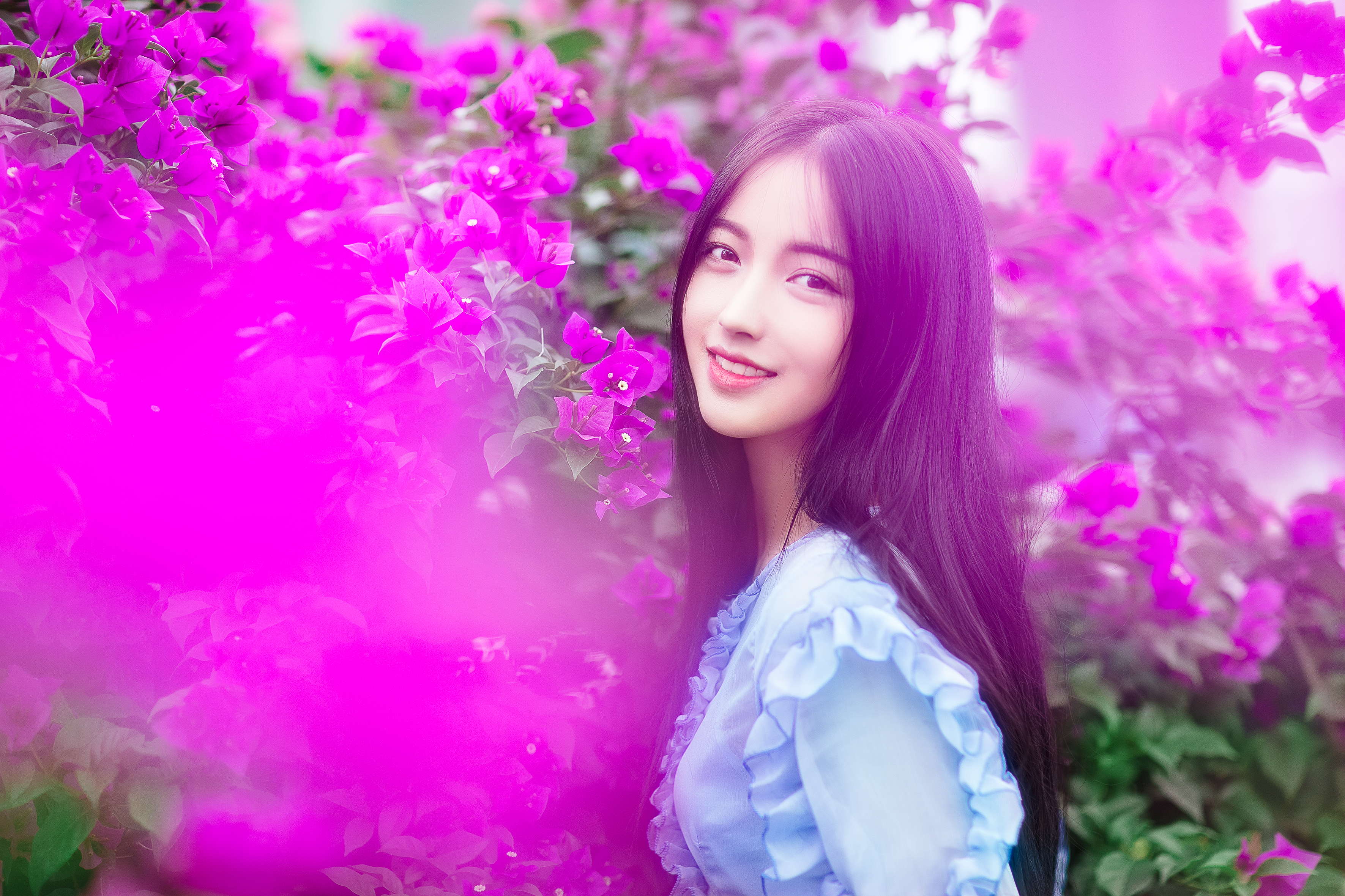 文艺清新人像写真拍摄（含妆面服装造型）