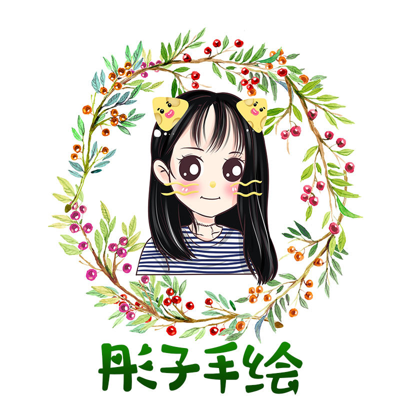 q版手绘头像简约画风