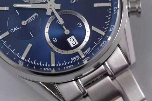 V6豪雅CARRERA CALIBRE 1887计算时码表(直径41毫米)这款优雅的腕表以最初的CARRERA 41毫米进口一比一1887全自动机械配有精准 商品图3