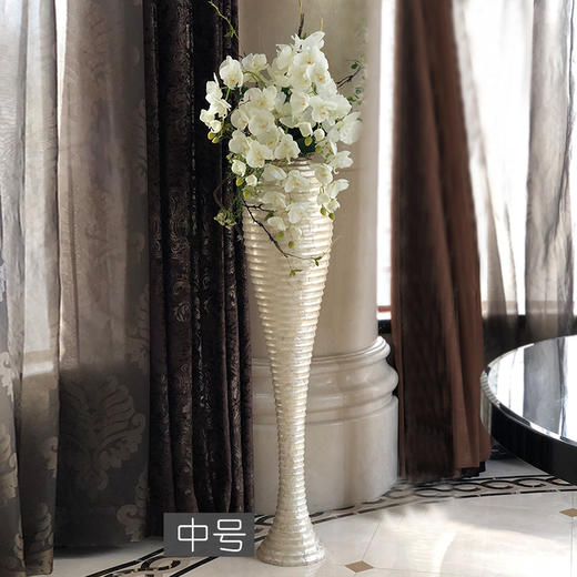 原野蝴蝶兰仿真花装饰摆设高档轻奢假花客厅落地大装饰花大型新款 商品图2