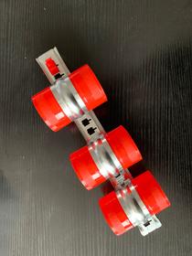 百兆超强镀锌吊码L-300 含Φ50Φ50Φ63红色护套 100套/件 商品代码93072