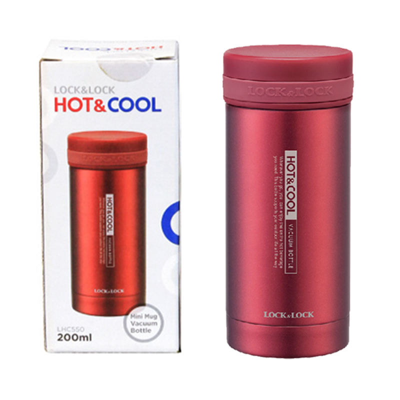 乐扣乐扣lock&lock迷你马克保温杯lhc551(200ml)