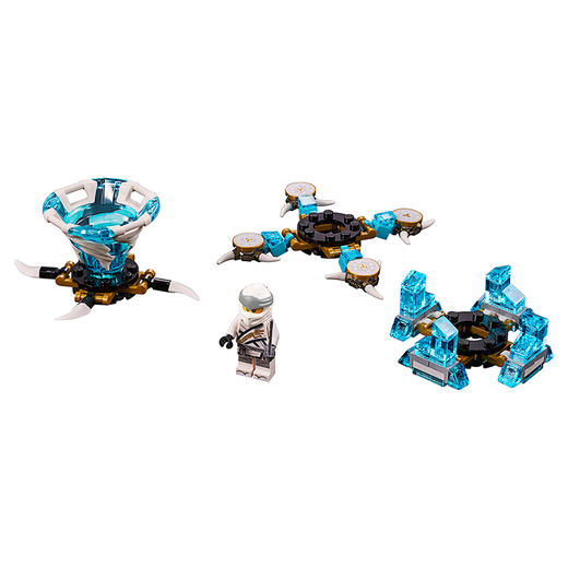 乐高3月新品 幻影忍者系列旋风陀螺 寒冰忍者赞70661玩具积木  70661 商品图3