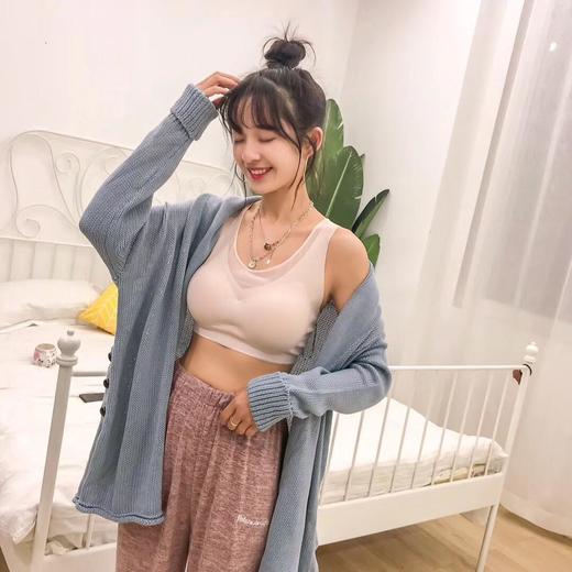 点此购买   MUJI无印良品V领睡眠舒适文胸   茂 116766 商品图9