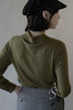 Margaret Howell 橄榄绿领口系带针织衫 商品缩略图2