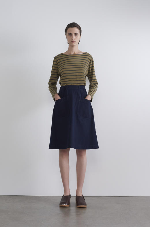MHL 19SS 藏蓝色口袋工装半裙 商品图3