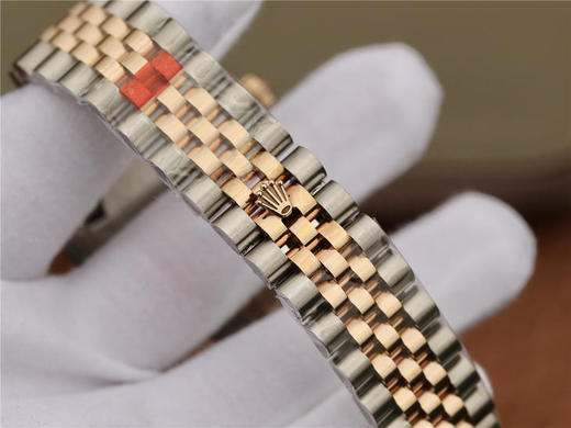 N劳力士日志36mm玫瑰金2018年度新款日志14k包金系列:因不断的追求而不断去完善和改进，现攻克了包金各种工艺，正式推出:正宗904L钢 商品图4