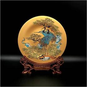 雅琅晶 松鹤延年创意礼品