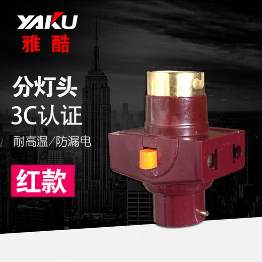 岳龙 分灯头 商品图0