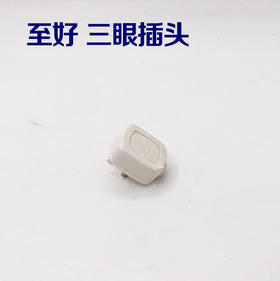 至好 单相二级带接地插头