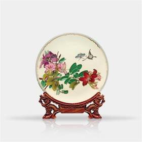 雅琅晶 紫荆蝴蝶 创意礼品