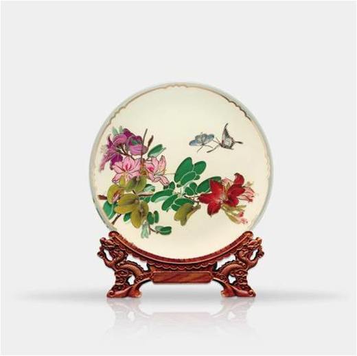 雅琅晶 紫荆蝴蝶 创意礼品 商品图0