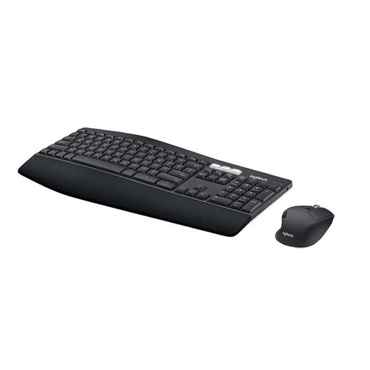 罗技（Logitech）MK850无线键鼠套装 高效能 多设备无线键鼠套装 舒适掌托 蓝牙优联双模 黑色 商品图2