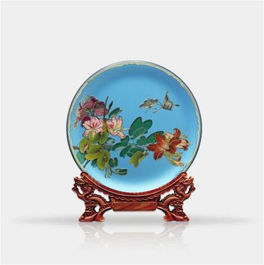 雅琅晶 紫荆蝴蝶 创意礼品 商品图1