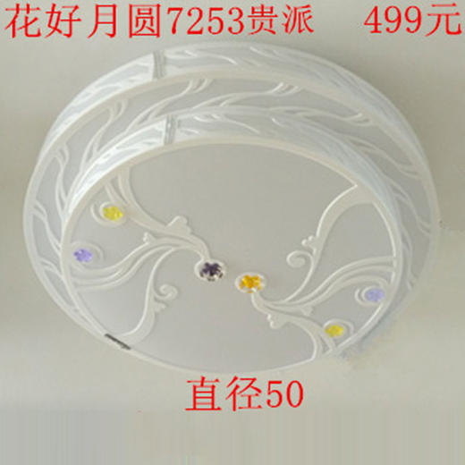 贵派 花好月圆7253 圆平板灯 商品图0
